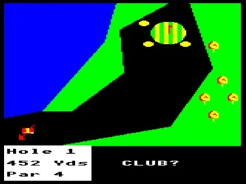 Golf (1987)(Blue Ribbon) screen shot game playing